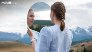 Person practicing emotional labeling