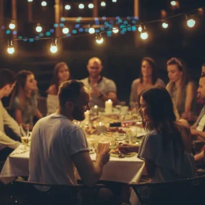 Person confidently setting boundaries to prioritize self-care in a dysfunctional family.