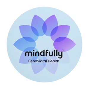 Mindfully Lotus Flower Round mouse pad