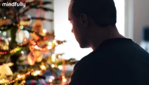 Holiday host managing grief while maintaining etiquette and compassion during celebrations.